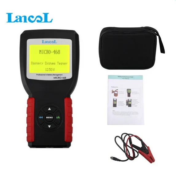 Lancol MICRO 468 12В тестер батареи анализатор автомобильный/автомобильный