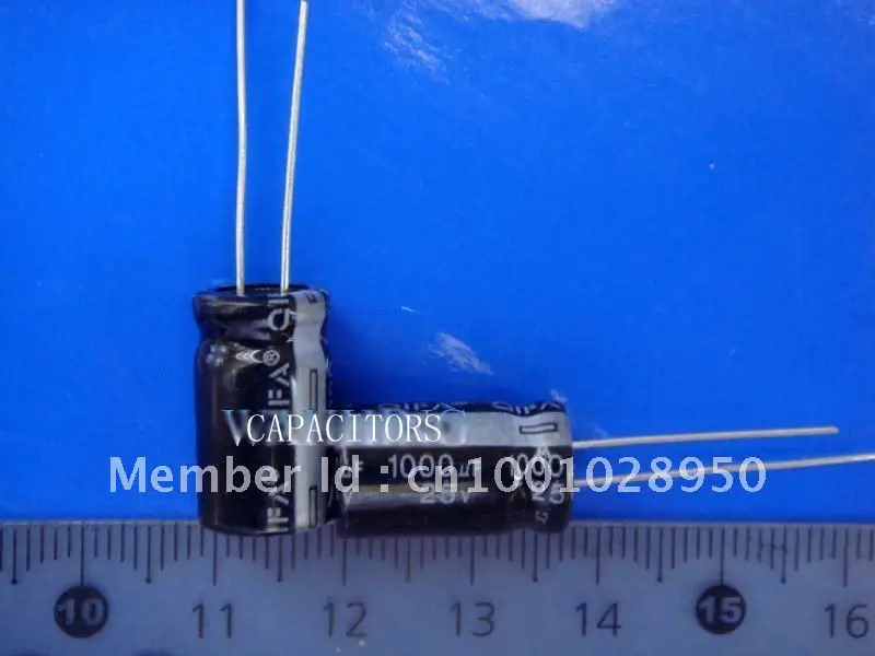 

1000uF 25v Capacitors 105 celsius degree 500pcs 10X17