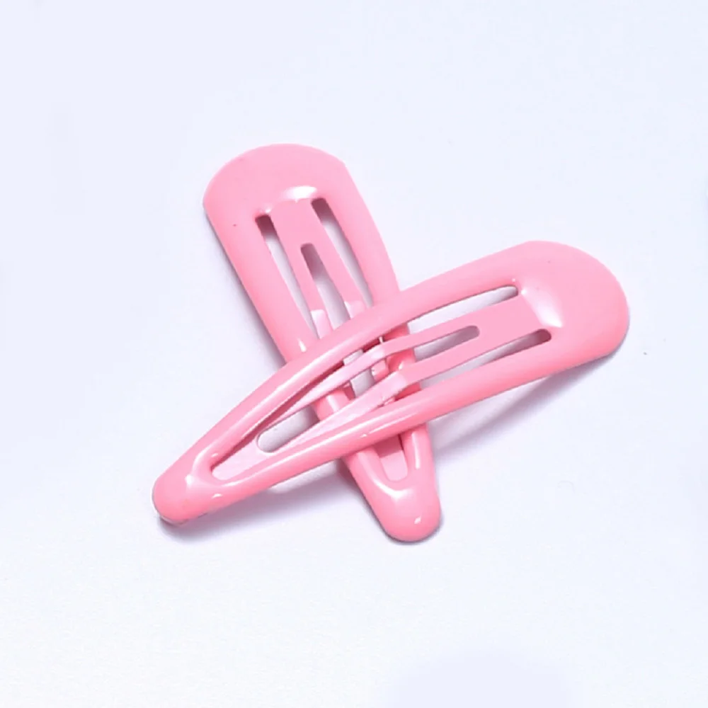 Baby Pink 1 шт., яркие однотонные детские заколки для волос, заколки для девочек, милые заколки для волос, цветные яркие заколки для волос для детей, аксессуары для волос - Цвет: Baby Pink