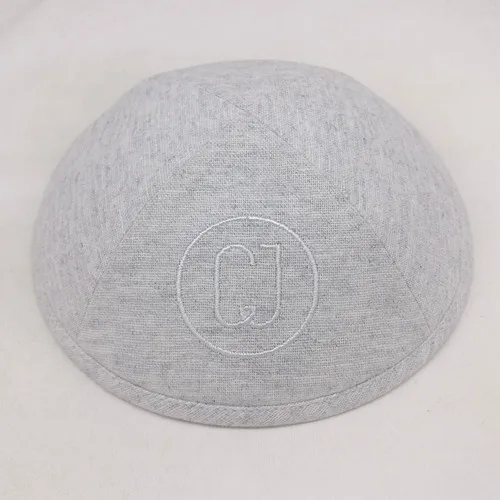 224m30-140ELp Изготовленные на заказ продукты 19 см Kippot KippaYarmulke Kipa еврей Кепка kippah kullies Beanies еврей шляпа-Кепка с черепом - Цвет: 224m30-140ELp