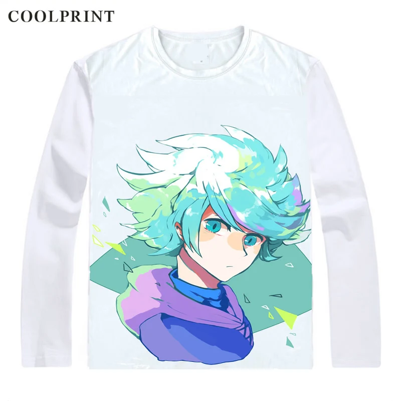 Фото Футболка Coolprint Suzuno Fuusuke футболка Inazuma Eleven с алмазной пылью японская Мужская Футболка Coolprint Suzuno Fuusuke футболка Inazuma Eleven с алмазной пылью японская Мужская