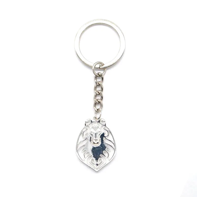 Брелок-держатель для сумки брелок ключей подвеска из сплава собак