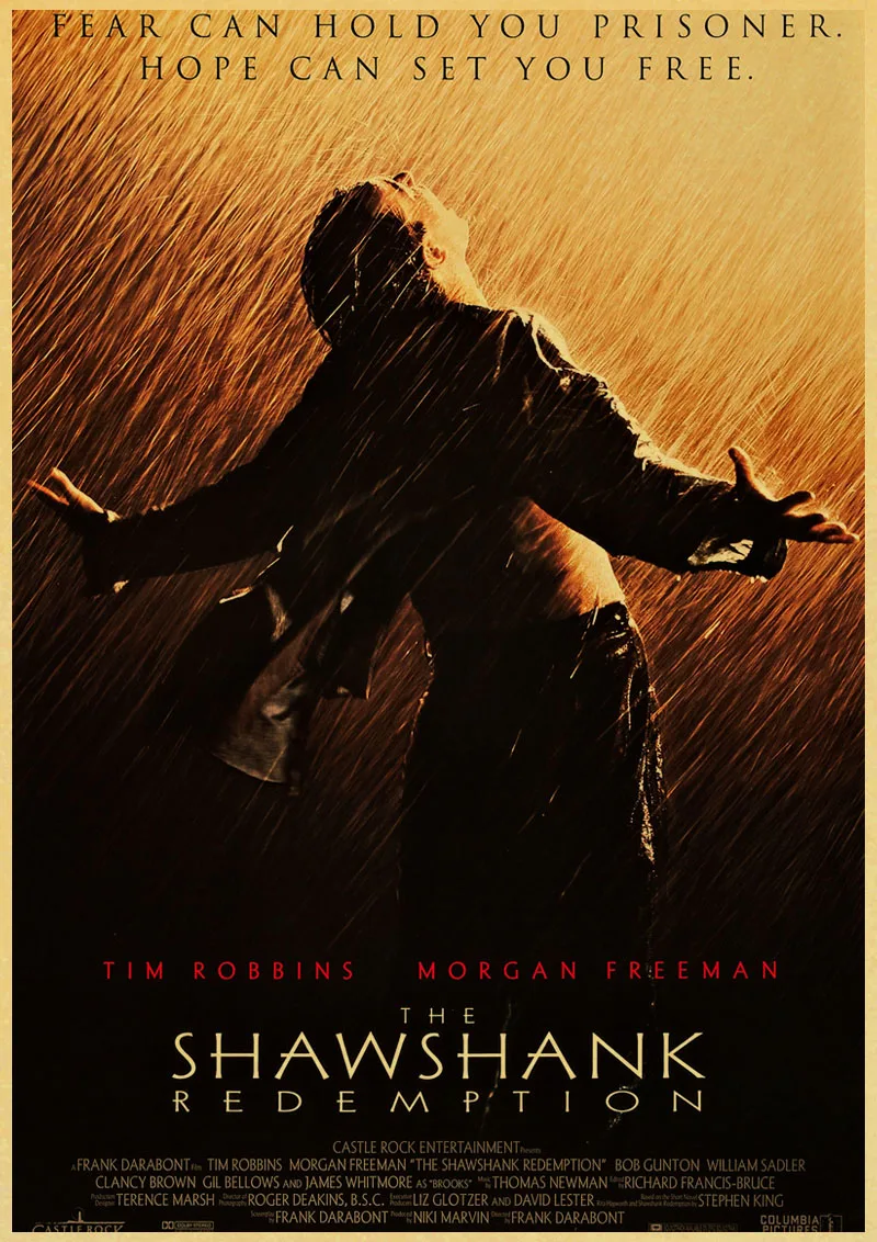 Постер Shawshank Redemption для гостиной Настенная декоративная живопись Художественная