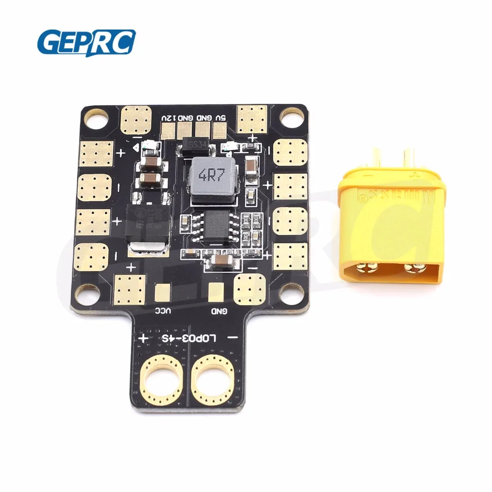 Распределительная плата GEPRC PDB XT60 с встроенным BEC Высокоэффективная линейная 5 В/2