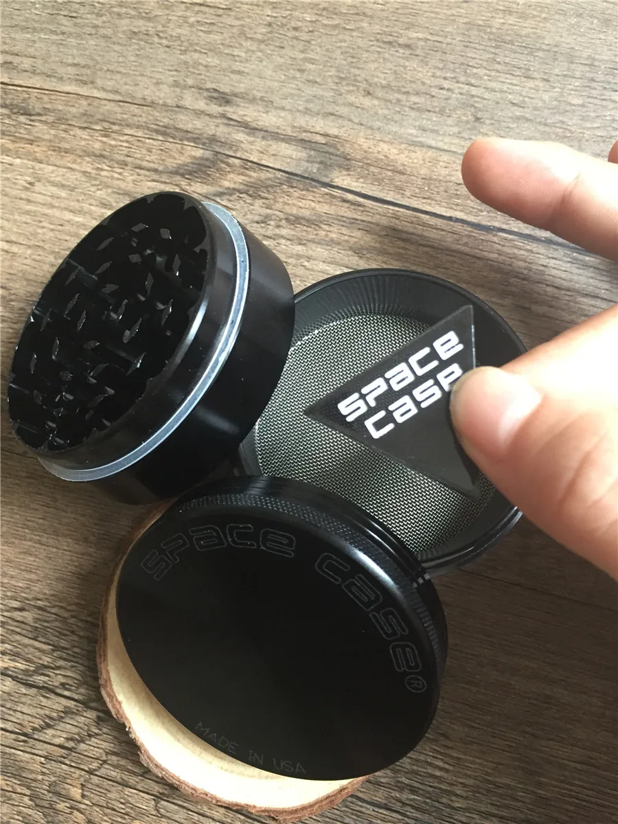 Топовый бренд серебристый/черный алюминий 63 мм объемный чехол шлифовальный