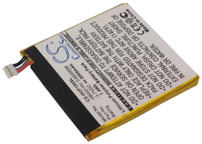 Высококачественный аккумулятор Cameron Sino 2000 мАч HB5Q1HV для Huawei Ascend P1 T9200/U9200 U9200E/S U9202L