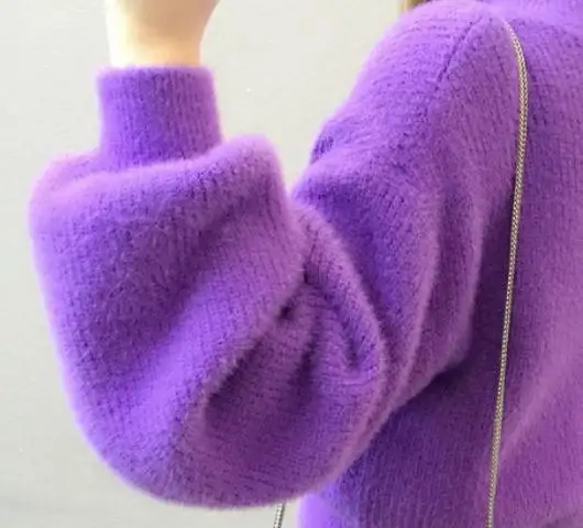 

Free send 2021 autumn and winter New Style Lantern sleeves Thickening women sweater