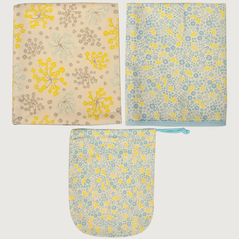 Gray Blue Flowers 2 70x45 см водонепроницаемый коврик для пеленания ребенка, матрас, мягкий дышащий коврик для пеленания ребенка, водонепроницаемый коврик для кроватки - Цвет: Gray Blue Flowers 2