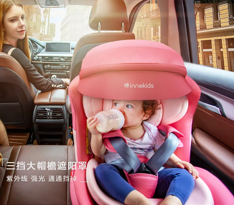 360 градусов вращающееся безопасное сиденье innokids детское безопасное сиденье 0-12 лет автомобильное детское автомобильное безопасное сиденье