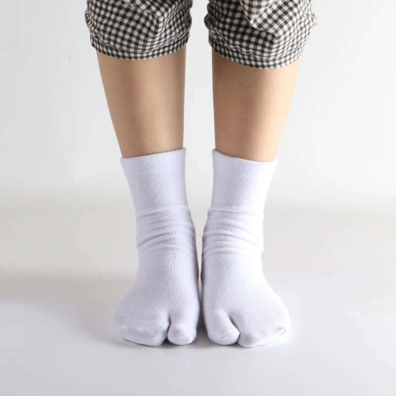 5 пар Tabi-socks носки с двумя носками хлопковые мужские и женские сабо