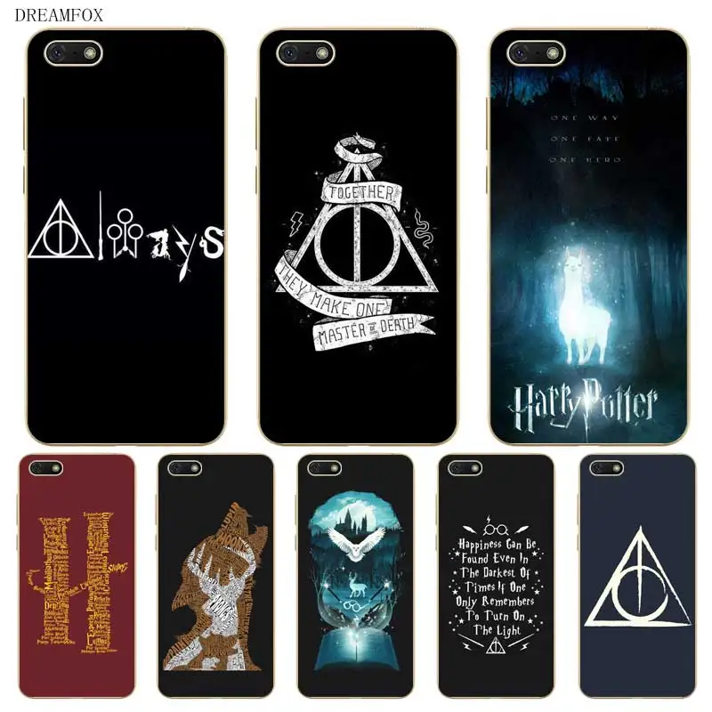 N334 Harry Potter Hot Soft TPU Silicone Case Cover For Huawei Honor 6A 6C 6X 7A 7C 7S 7X 8 Lite Pro |