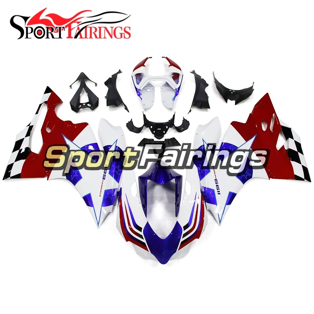 

ABS Plastic Sportbike Fairing Kit for Ducati 899/1199 2012 2013 Year 12 13 Frames Hulls Motorbike Blue Red White Cowlings