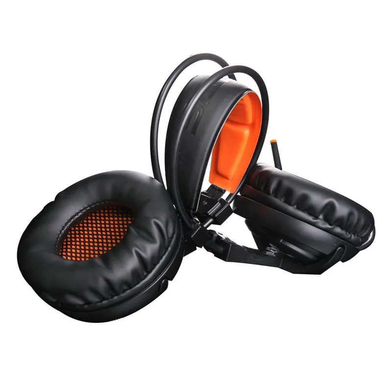 SADES A55 Gaming headset повязка проводной вибрации Наушники Стерео регулятор громкости super