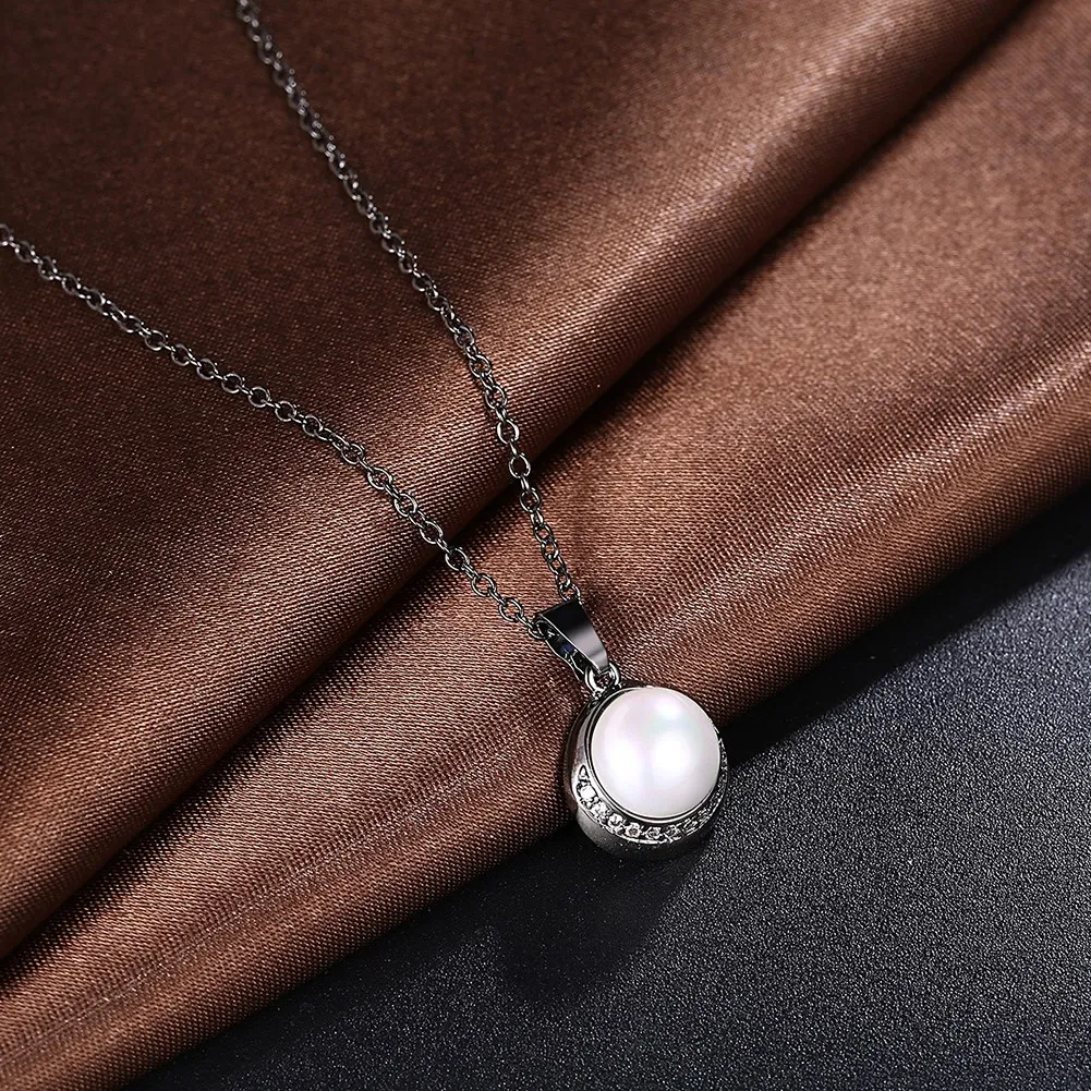 Колье pendentif для женщин и девочек имитация жемчуга ожерелья подвески подвеска