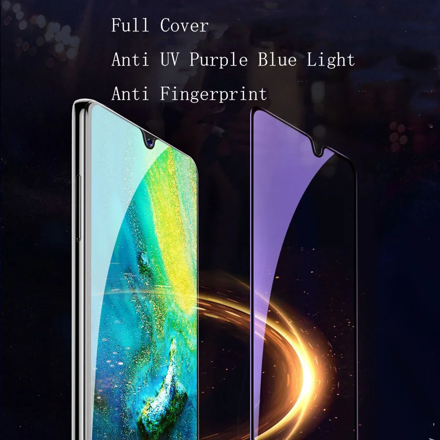 LISM полное покрытие для Huawei Mate 20 Pro UV P20 P30 защита экрана из закаленного стекла с