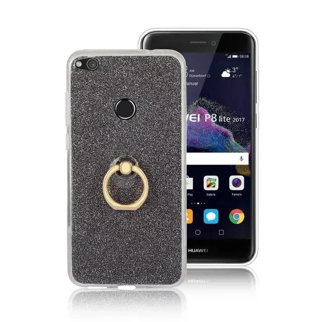 Роскошные Наклейки кольцо пряжки кронштейн чехол для Huawei Ascend P8 Lite 2017/p9 P9