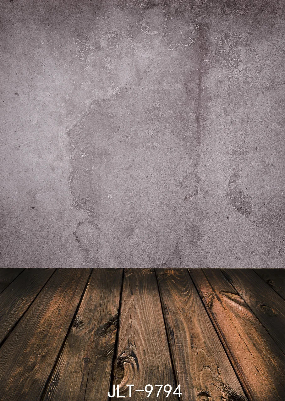 

Виниловый тканевый фон для фотосъемки с изображением деревянного пола, цементной стены, компьютерная печать, 3D фон для фотостудии