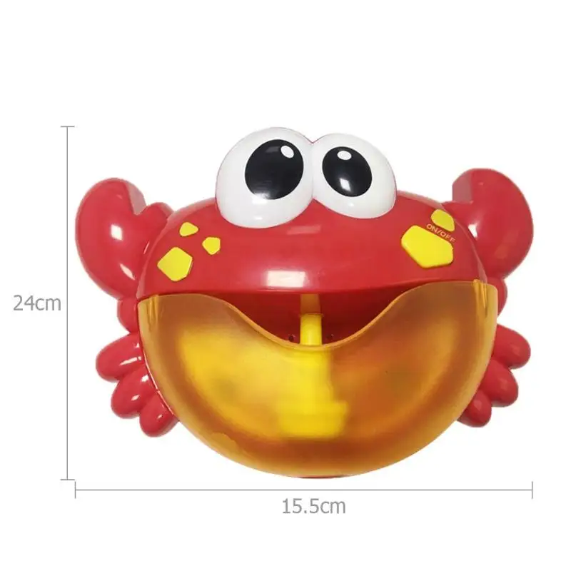 Новое поступление, Пузырьковые крабы, Детские Игрушки для ванны, смешная красная пластиковая Ванна, пузырьки для бассейна, ванна для купания, мыльная машина, игрушки для детей