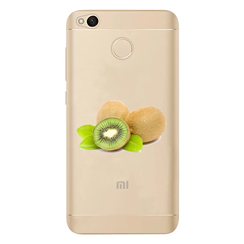 Для Xiaomi Redmi 4X Note 4 4A 3 Симпатичные из мягкого ТПУ красочные мягкие фрукты