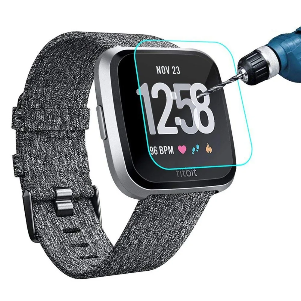 Защитная пленка из закаленного стекла SOONHUA HD для фитнес трекеров Fitbit Versa смарт
