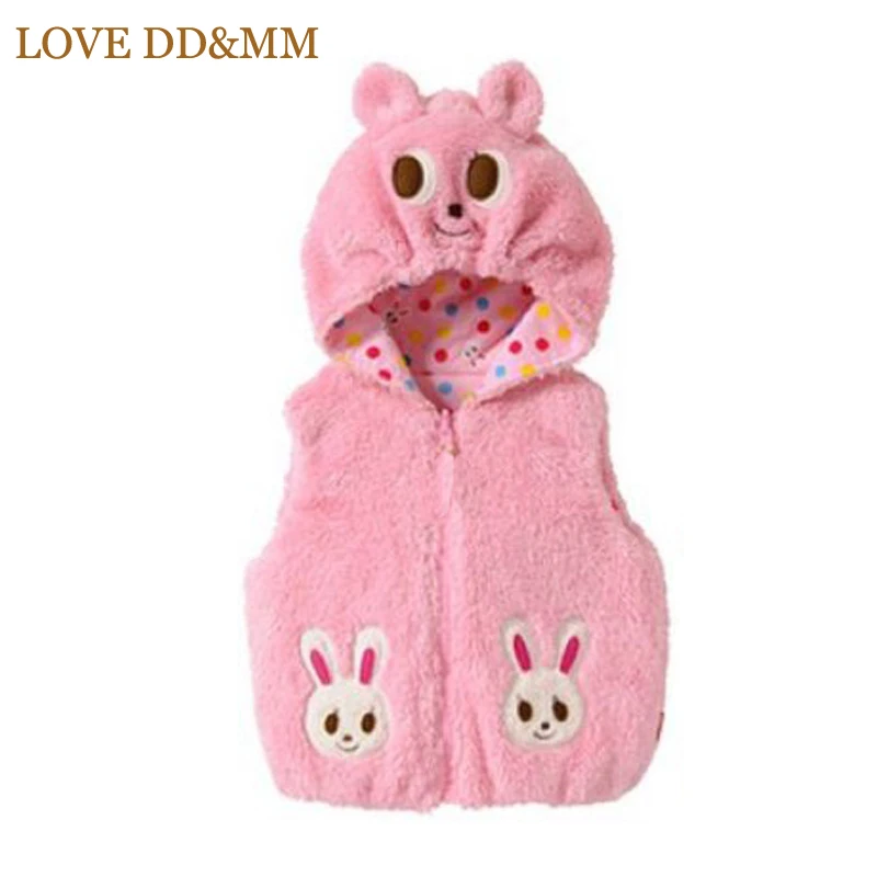 Детская куртка LOVE DD &amp MM осеннее пальто с рисунком медведя и кролика для