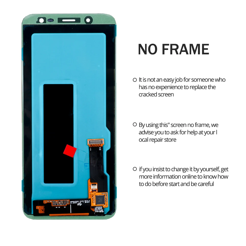 Супер AMOLED lcd для samsung Galaxy J6 J600F J600f дисплей сенсорный экран сборка Замена j600 черный lcd