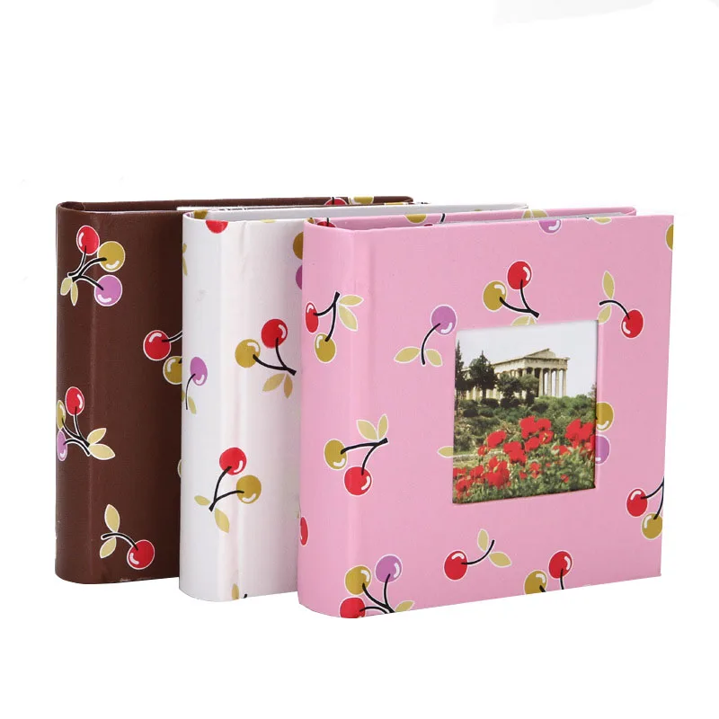 

6 Inch 100 Pocket Album Creative Manual DIY Photo Holder Travel Diary Storage Box Recall Photo Collection Baby Cut Book Album