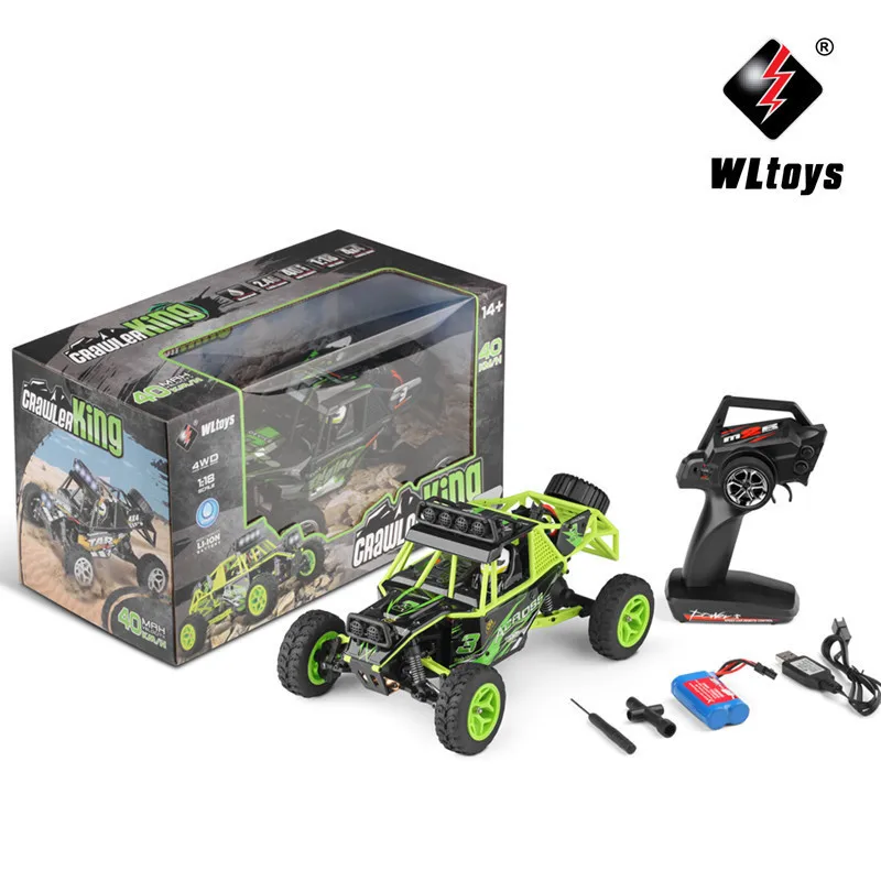 WLtoys 18428 B RC автомобили 1:18 Масштаб MODE2 2 4G 4WD внедорожный автомобиль гусеничный с