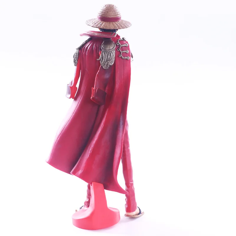 One piece Luffy 20th anniversary Ver. ПВХ фигурка красный плащ конечной король Луффи Санджи Зоро OP Коллекционная модель 25 см