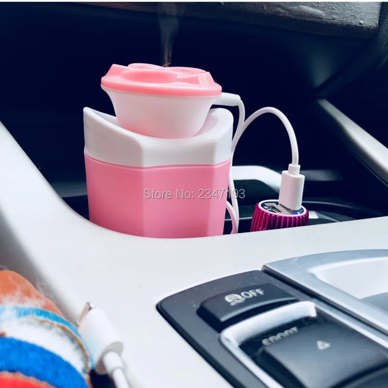 2018 портативный автомобильный мини ароматерапия USB увлажнитель воздуха