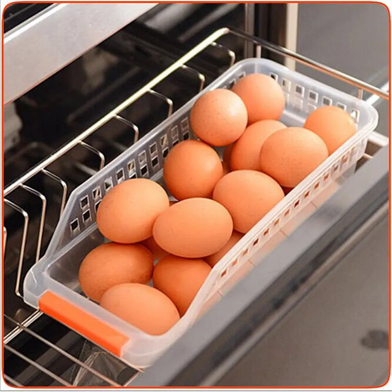 Новинка простые ящики для хранения разделительный слой холодильника Креативные