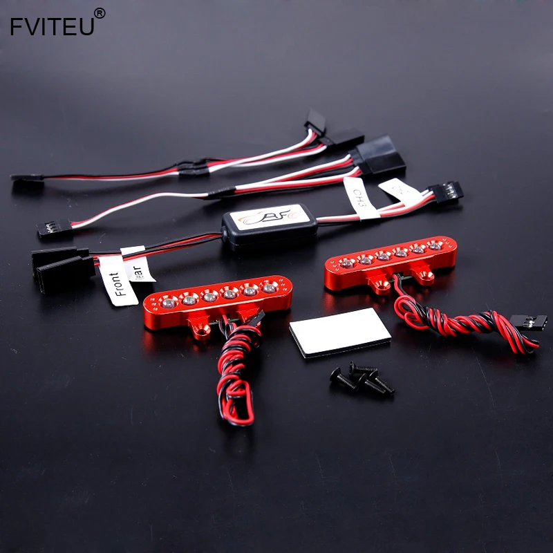 

FVITEU LED Tail Light Rear light set for 1/5 hpi baja 5T Rovan King Motor