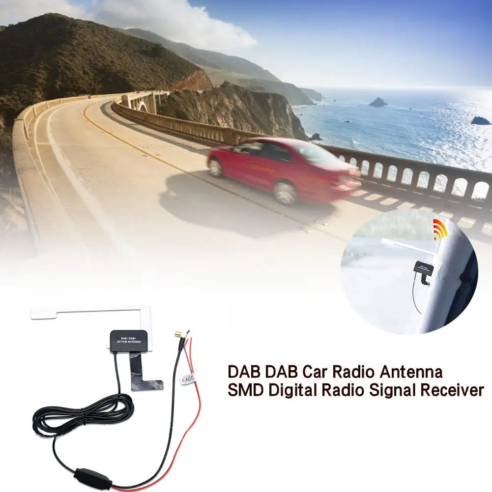 Универсальный DAB Автомобильная Радио Антенна SMD цифровой радиоприемник Сигнала