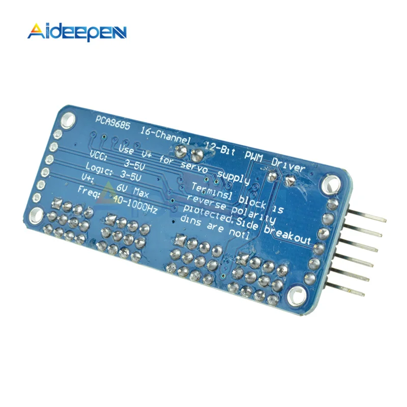 16-канальный 12-битный PWM Servo Driver-I2C интерфейс PCA9685 модуль для Raspberry Pi Щит Модуль 40-1000