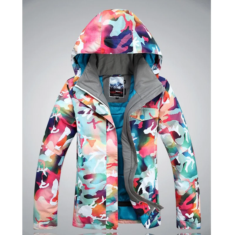 Женская куртка для катания на лыжах водонепроницаемая зимняя сноуборде 2019|womens snow