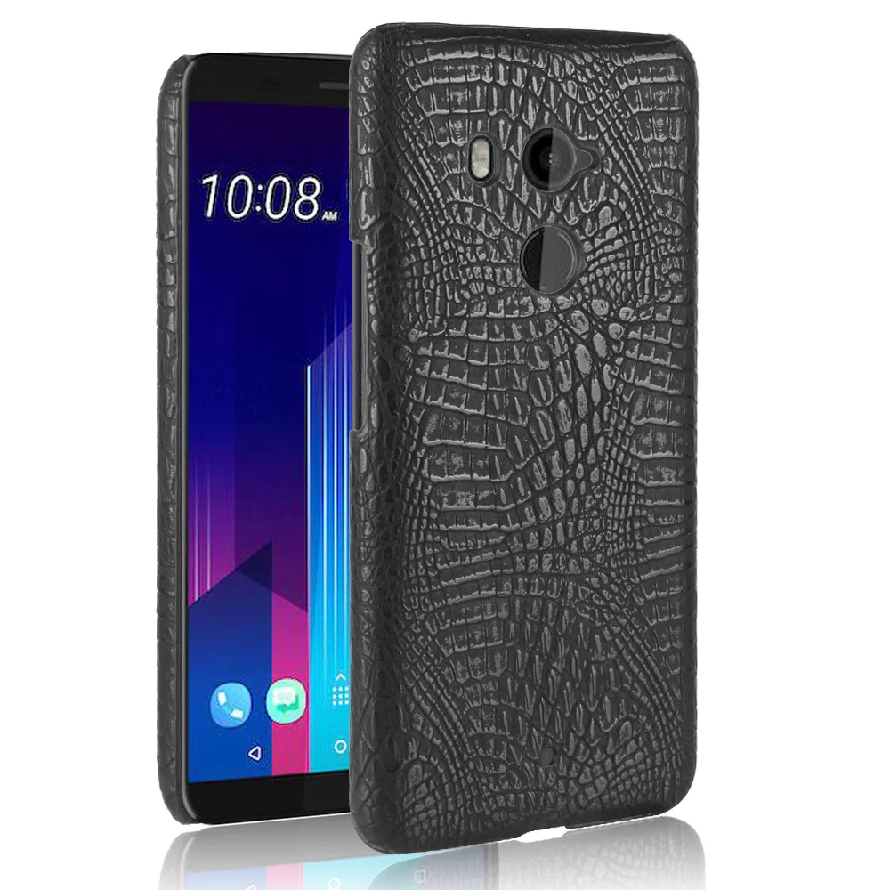 Чехол для HTC U11 Plus / U 11 роскошный чехол из искусственной кожи жесткий пластиковый