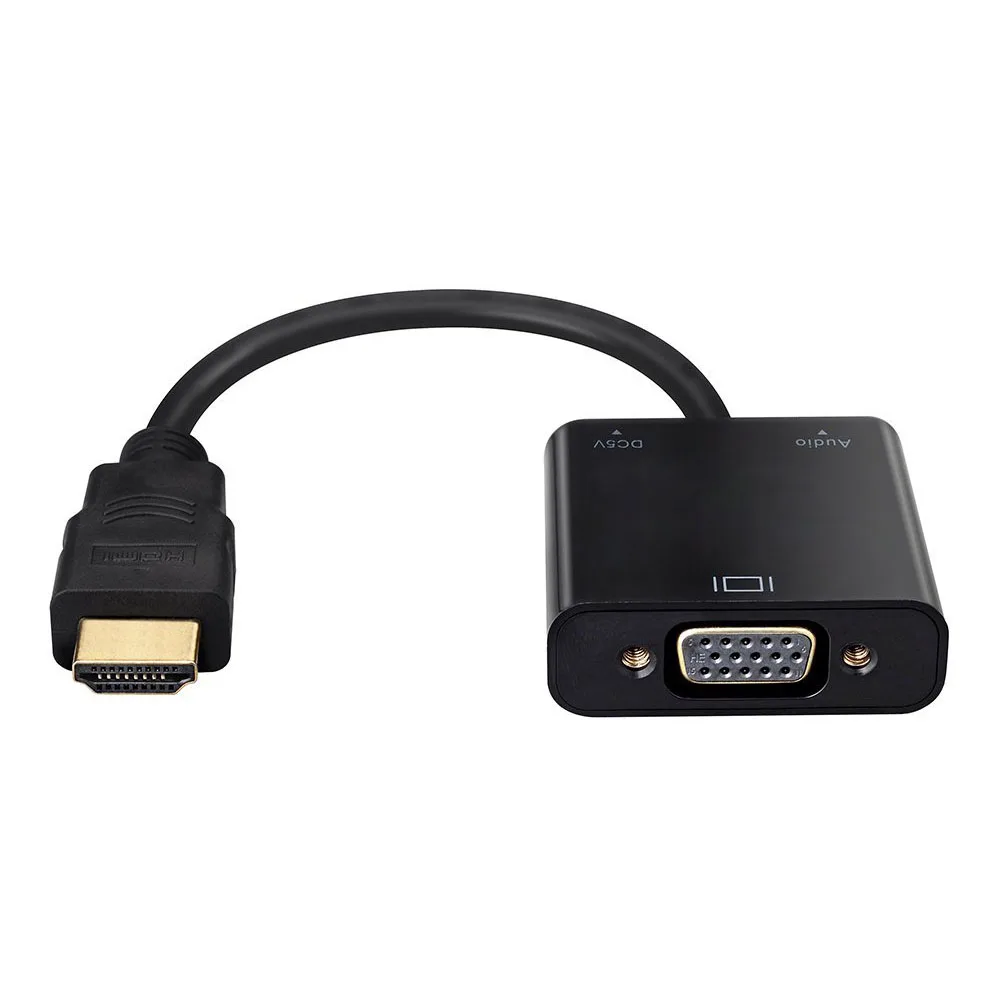 1080P HDMI Черный Micro-USB Женский аудио-видео кабель-адаптер конвертер 3 5 мм аудио