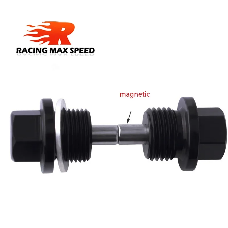 Бесплатная доставка Racing M14 * 1 5 M18 Магнитная пробка для слива масла и магнитная