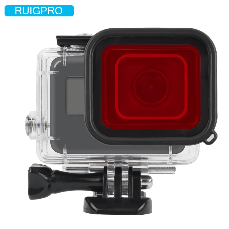 Ruigpro Для водонепроницаемого корпуса чехол для Gopro Hero 5 6 7 Подводный бокс Go Pro Hero5