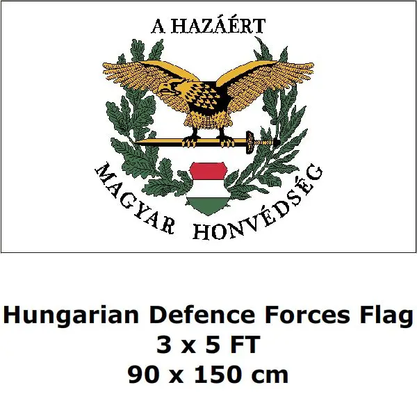 Венгерский флаг Армии обороны 90x150 см 100D полиэстер magyar венгерские армейские флаги