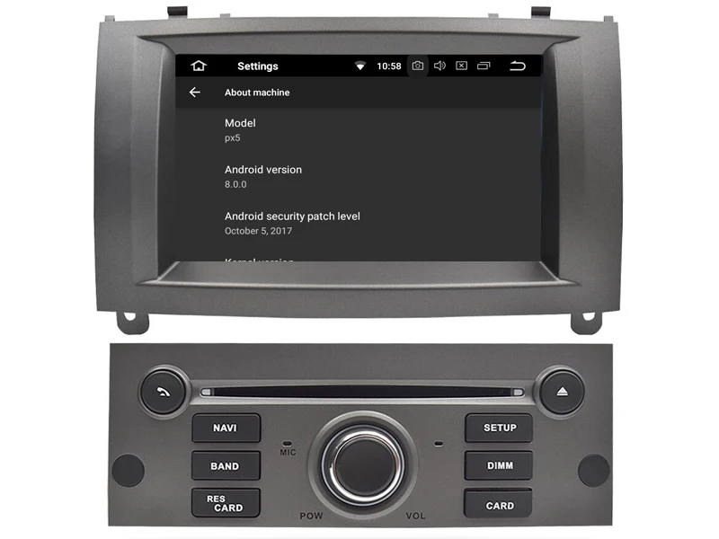 Германский запас! WITSON для PEUGEOT 407 автомобильный dvd плеер gps Android 9 0 ips HD экран Радио