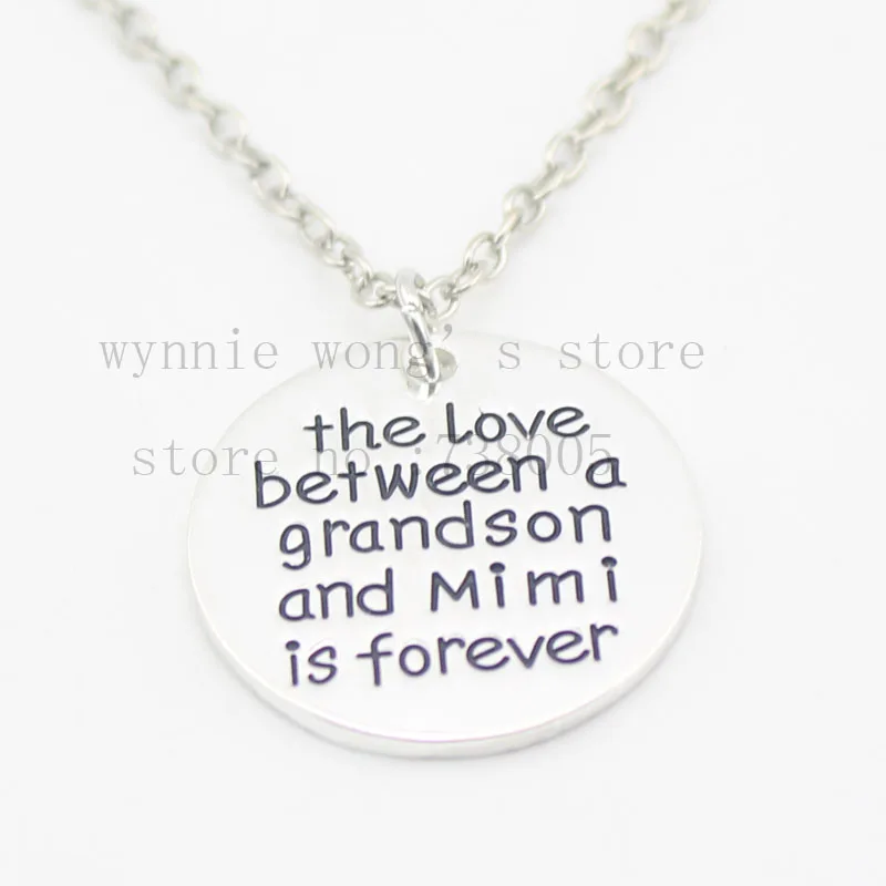2014 модное ожерелье любовь между бабушкой и внуком навсегда для бабушки внука