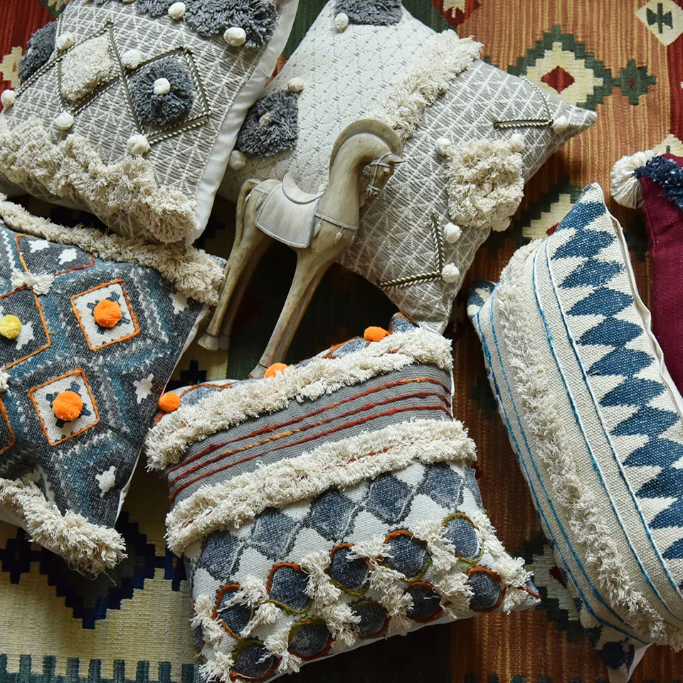 Наволочка для подушки в стиле бохо наволочка из 100% хлопка свадебной домашний