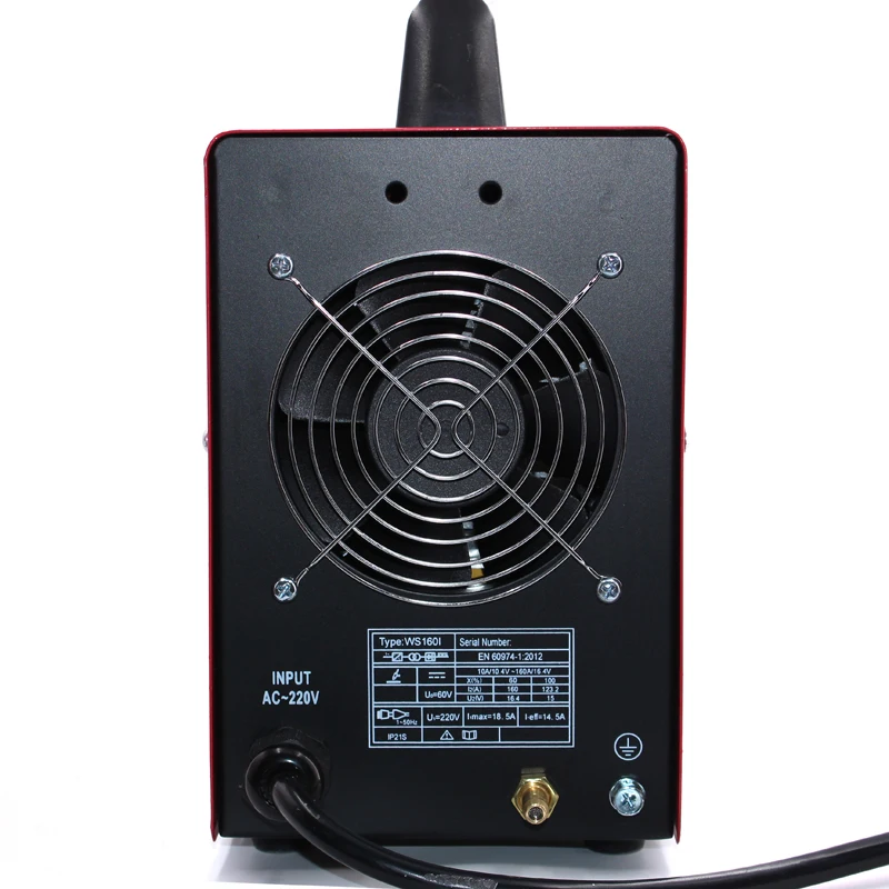 Мини 220 В портативный инвертор постоянного тока IGBT TIG + MMA 2 в 1 сделай сам паяльные