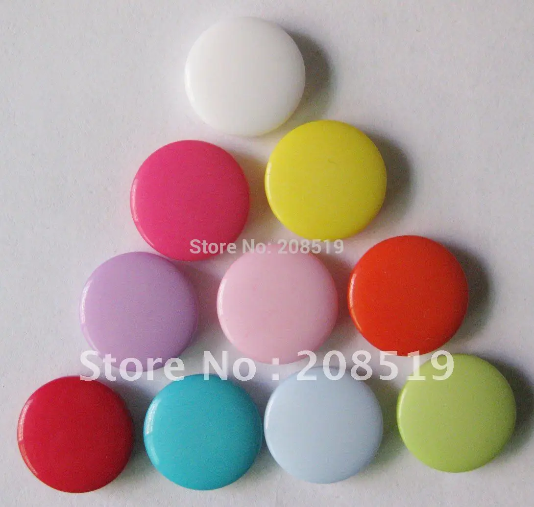 

NB0069 colorful buttons mixed 400pcs randomly 12.5mm&1/2" back Holes shirt buttons (can customize your colors)