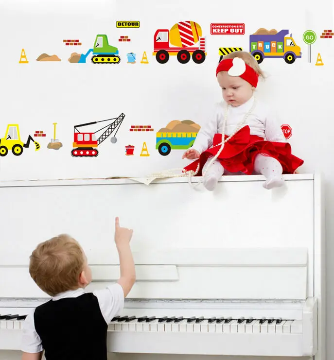 Детские развивающие наклейки на стену для мальчиков|wall sticker|sticker wall decalwall decals |