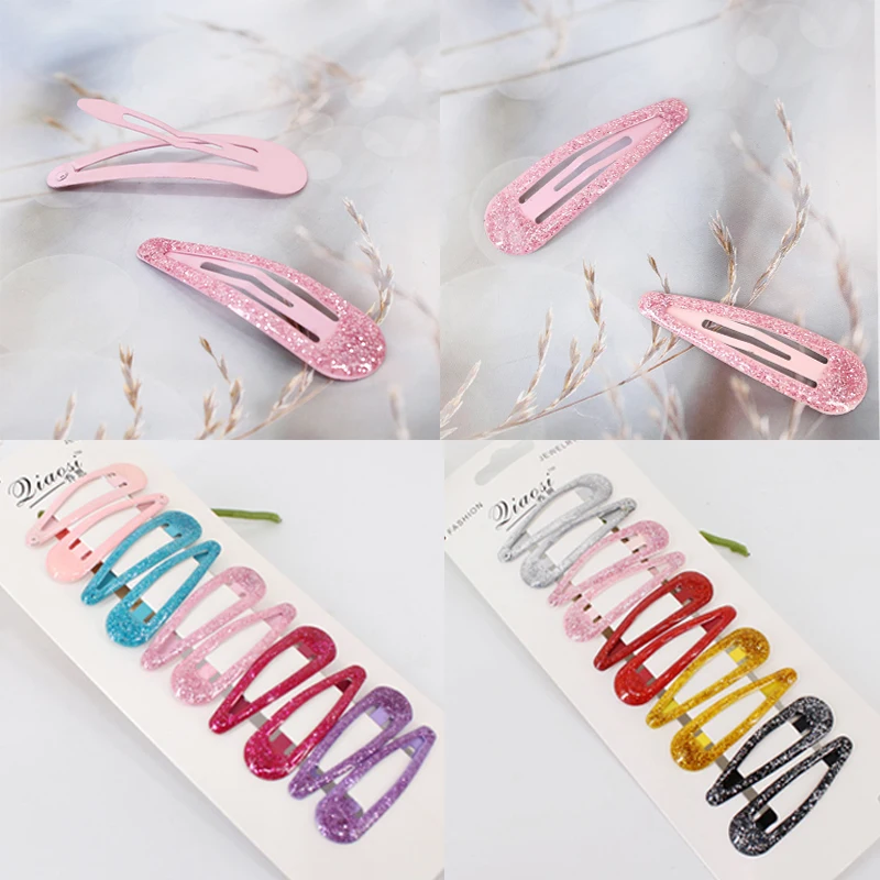 Милые детские заколки для волос аксессуары укладки 3 модели конфетных цветов