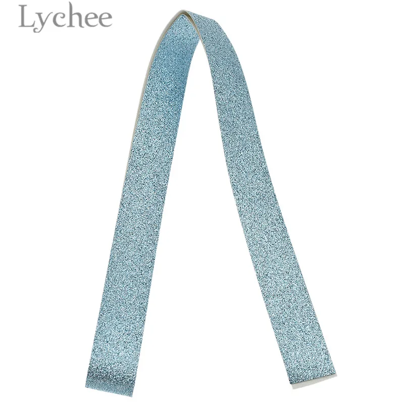 Lychee Life 1 ярд массивная Блестящая лента блестящая тканевая материалы для шитья