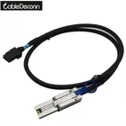 Mini SAS 36P SFF-8087 to Mini SAS 26P SFF-8088 Мужской кабель 1 м 2 м