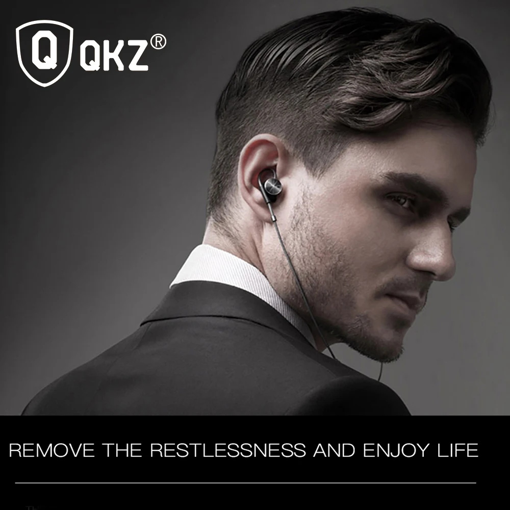 Наушники QKZ DM10 CNC HiFi наушники вкладыши fone de ouvido Metal DJ MP3 гарнитура наушники|earphone